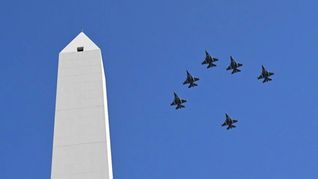 El Gobierno estableció un nuevo protocolo para los festivales aéreos. El Gobierno estableció un nuevo protocolo para los festivales aéreos.