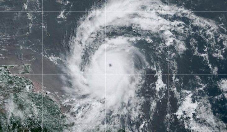 El huracán provocó destrozos en la isla Carriacou de Granada, en San Vicente y Granadinas.