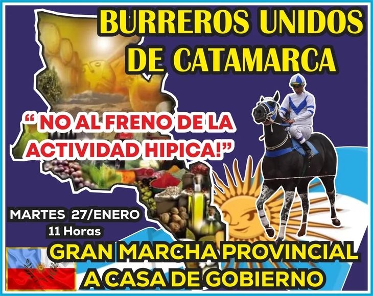 Un marcha distinta en Catamarca.
