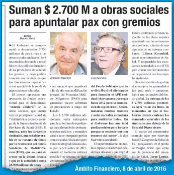 El viernes este diario había adelantado la concesión clave prevista para atenuar los reclamos gremiales.