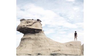 ámbito.com | «La esfinge» es una de las tantas figuras que el viento, el agua y el tiempo labraron en este parque también conocido como Valle de la Luna.