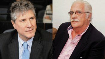 Amado Boudou y Carlos Carrascosa