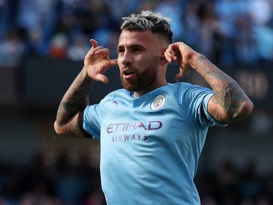 Otamendi marcó el quinto gol de los Ciudadanos.