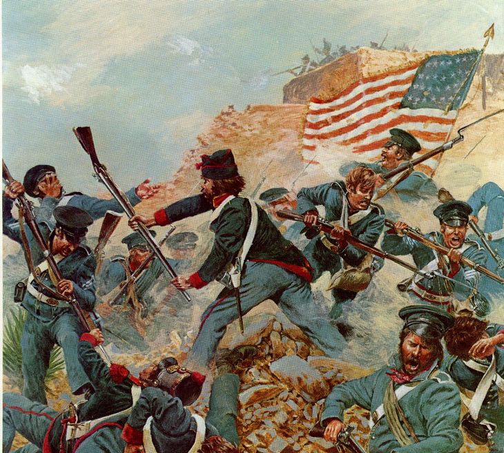 La ciudad de Los Ángeles es ocupada en forma definitiva por las fuerzas estadounidenses en 1847. La ciudad de Los Ángeles es ocupada en forma definitiva por las fuerzas estadounidenses en 1847.