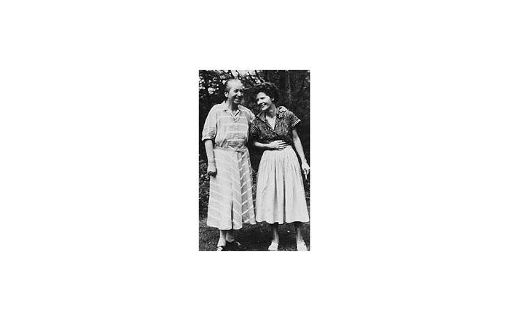 Gabriela Mistral y Doris Dana
