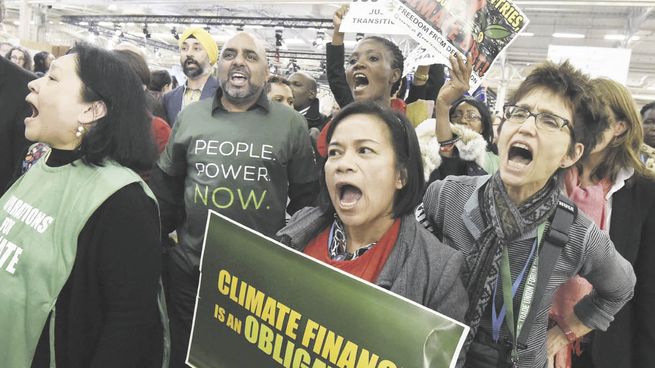 Cumbre. Los países en desarrollo siguen presionando para crear un fondo de financiación para pérdidas y daños.