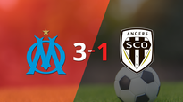 angers perdio 3-1 en su visita a olympique de marsella