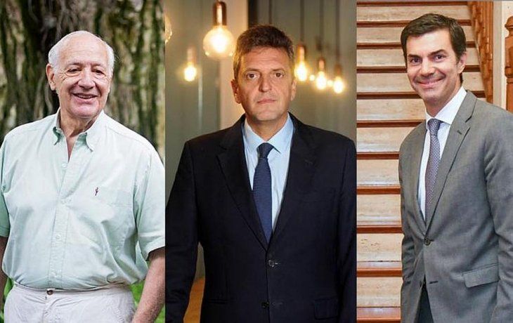 Roberto Lavagna, Sergio Massa, Juan Manuel Urtubey.