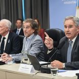 Pablo Quirno es el segundo ministro que asiste al debate de la Comisión de Presupuesto, tras la participación de Patricia Bullrich. Pablo Quirno es el segundo ministro que asiste al debate de la Comisión de Presupuesto, tras la participación de Patricia Bullrich.