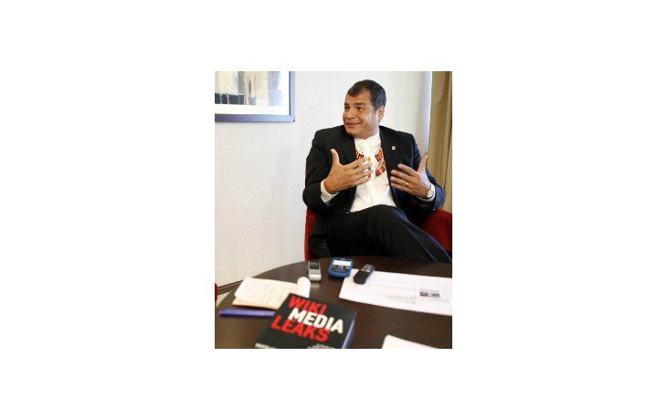 Rafael Correa recibió a Ámbito Financiero en su paso por Mendoza, por la cumbre de Unasur. Afirmó que los medios públicos de su país son razonablemente objetivos.