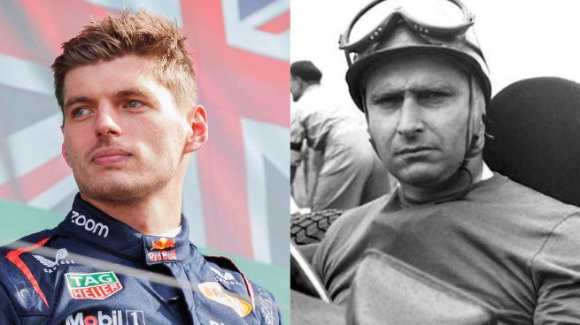 La increíble marca de Fangio que alcanzaría Verstappen si gana el campeonato de Fórmula 1