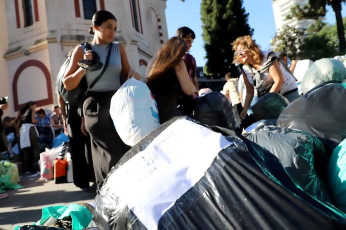 Siguen llegando las donaciones para Bahía Blanca desde distintos puntos del país.