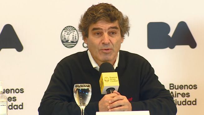 Fernán Quirós, ministro de Salud de la Ciudad.