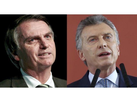 Jair Bolsonaro y Mauricio Macri.