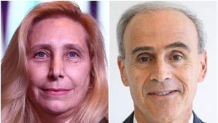 Karina Milei y Julio Vitobello.