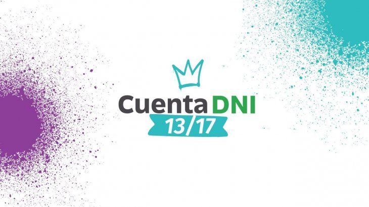 Cuenta DNI 13/17 para jóvenes adolescentes.