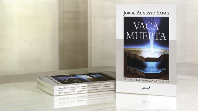 Vaca Muerta, Tesoro y Faro para la Argentina, libro escrito pot Sapag.&nbsp;