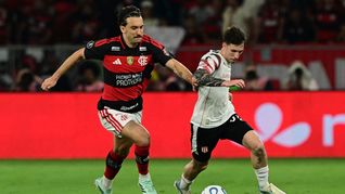 hay penales en el maracana: estudiantes y flamengo no se sacaron ventaja en tiempo regular