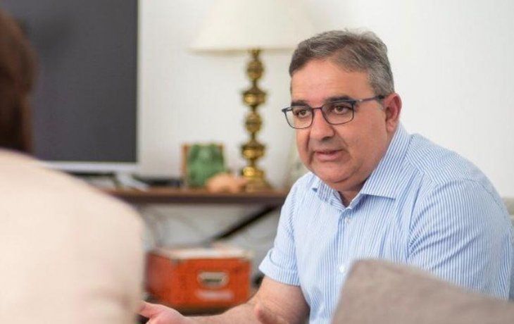 El candidato a gobernador de Catamarca, Raúl Jalil (Frente de Todos) dialogó con Ámbito Financiero.