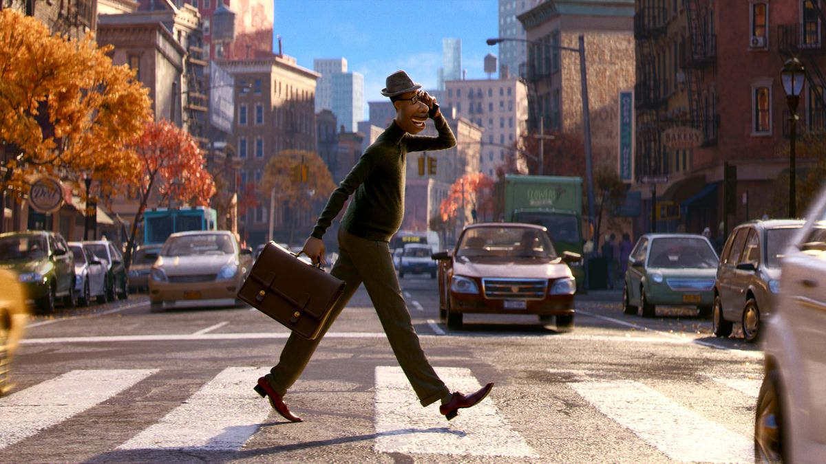 a jazz master discovers his soul in a magical place in this film