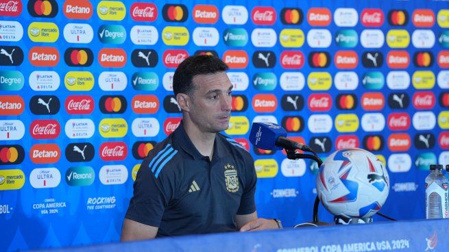 El técnico Lionel Scaloni admitió que ante Perú es justo que jueguen los chicos que no están jugando.