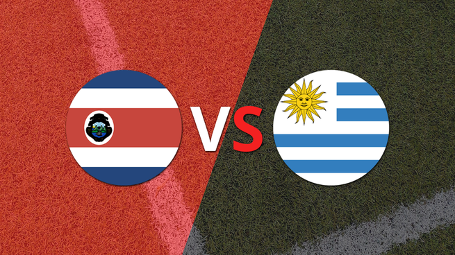 Costa Rica y Uruguay miden fuerzas en un amistoso