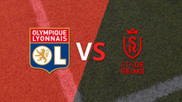 olympique lyon no pudo en casa ante stade de reims y empataron 1-1