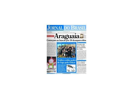 El tradicional Jornal do Brasil se despidió del papel.