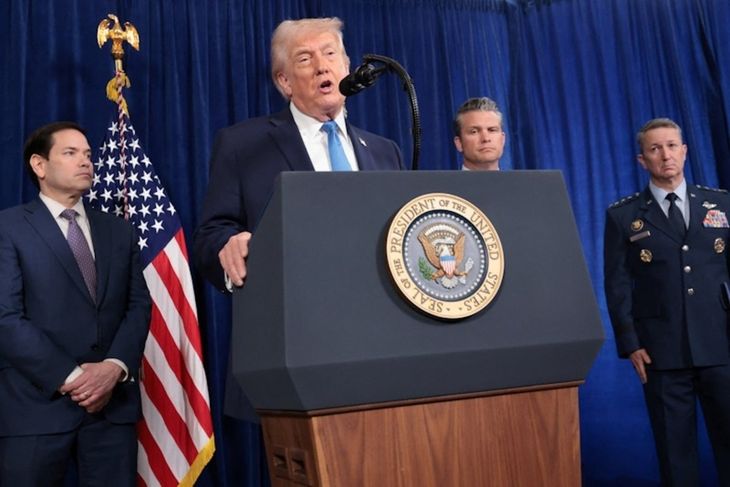 Donald Trump anticipó en una conferencia que petroleras estadounidenses desembarcarán en Venezuela.