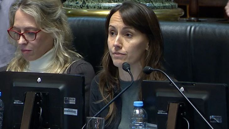 María Bielli, legisladora de Fuerza Buenos Aires. María Bielli, legisladora de Fuerza Buenos Aires.