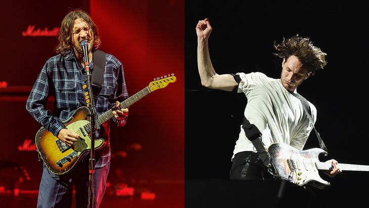 John Frusciante y Josh Klinghoffer. John Frusciante y Josh Klinghoffer.