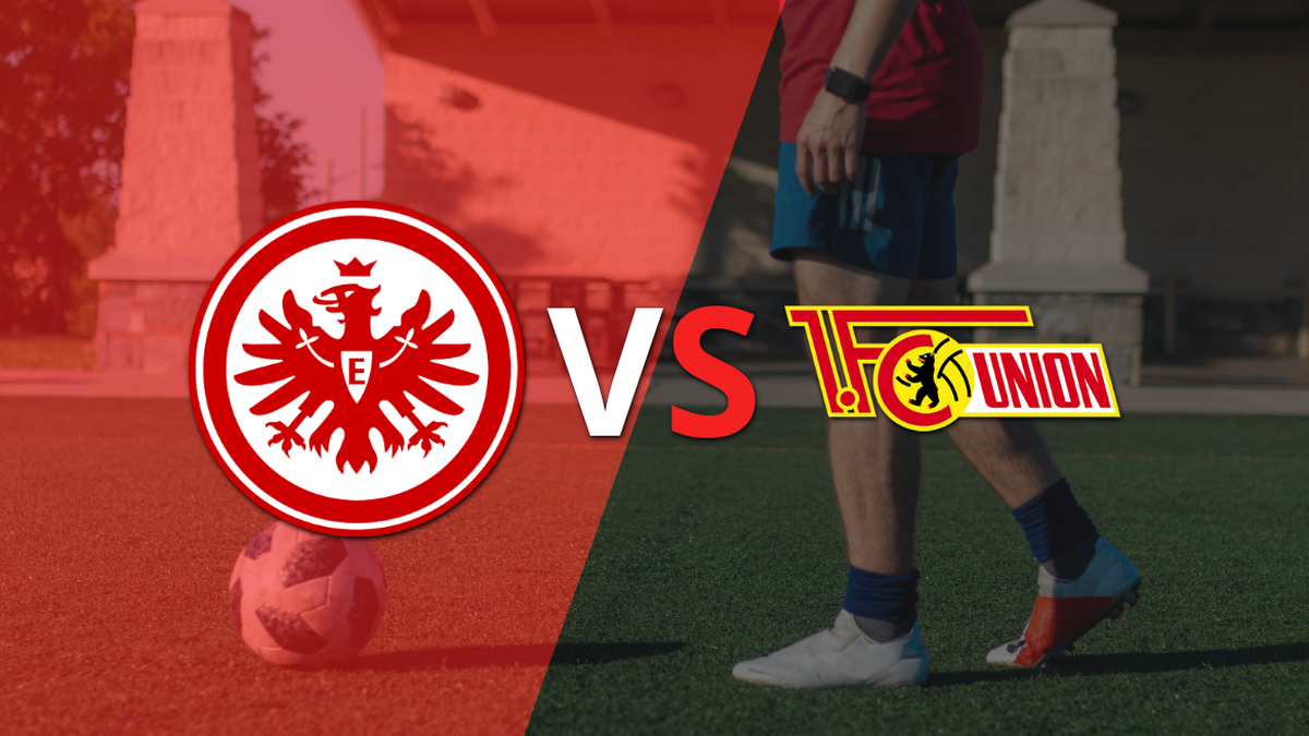 The ball is already rolling between Eintracht Frankfurt and Unión Berlin at the Deutsche Bank Park stadium