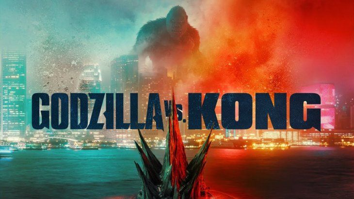 Poster de Godzilla vs Kong, la última película que salió del 