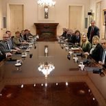 Kristalina Georgieva participó de la reunión de Gabinete ampliado.&nbsp;