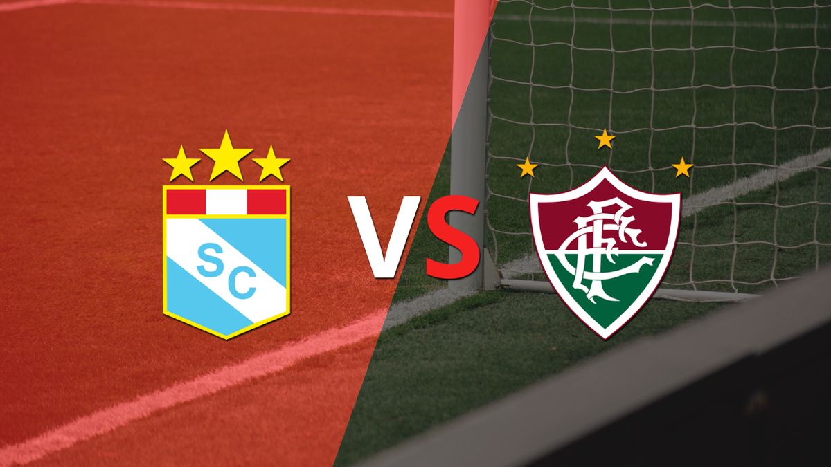 The match between Sporting Cristal and Fluminense begins at the Coloso de José Díaz
