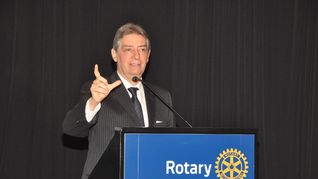 Horacio Rosatti disertó sobre filosofía política y económica de la Constitución Nacional en el Rotary Club  