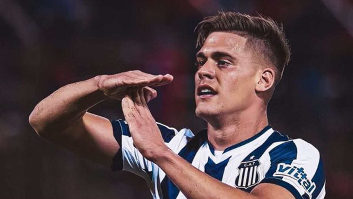 Talleres forward apologized to the AFA and its treasurer after accusing them of harming them with the arbitrations