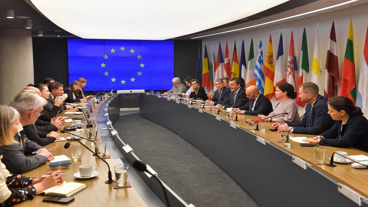 Massa met with ambassadors of the European Union