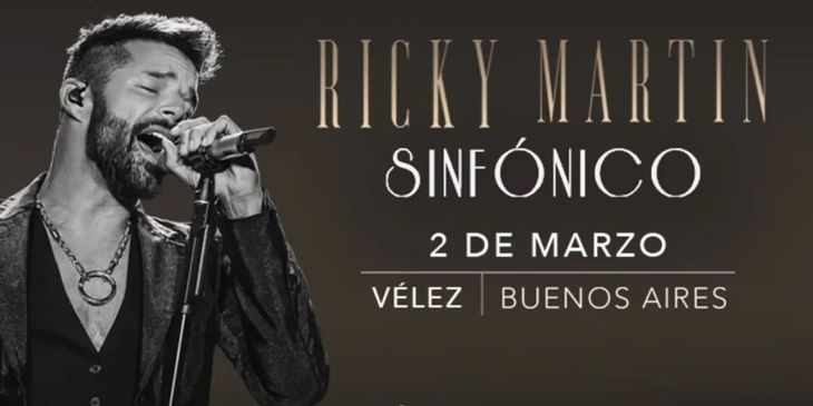 Ricky Martin arrived in Buenos Aires and will perform in Vélez