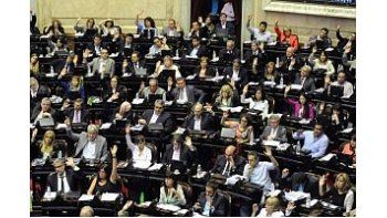 Diputados del FpV votan la modificación del Código Civil y Comercial.
