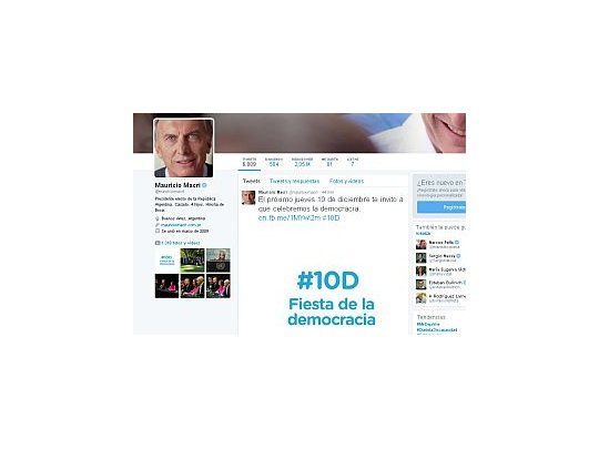 El próximo jueves 10 de diciembre te invito a que celebremos la democracia, escribió en las redes Macri.