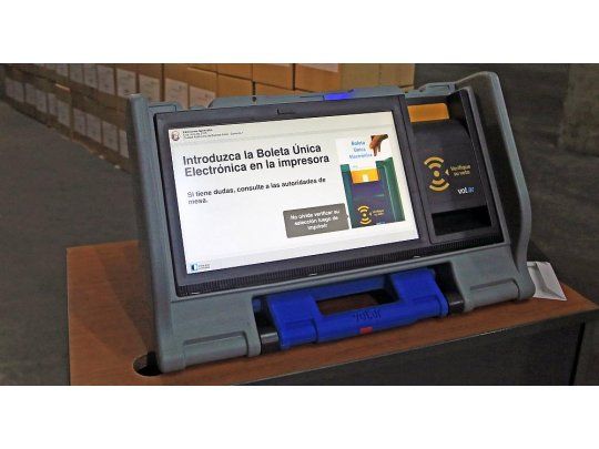 La Cámara Nacional Electoral respaldó la Boleta Única Electrónica
