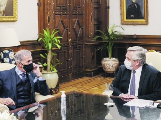 Alberto le explicó a la DAIA voto en la ONU