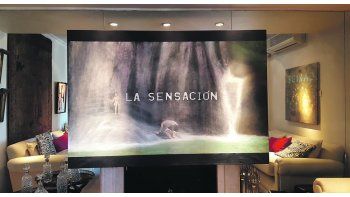 ámbito.com | Barilaro. Algunas de las nuevas obras del artistas son deudoras de una estética y una dinámica cinematográficas, como la que se ilustra en esta foto.