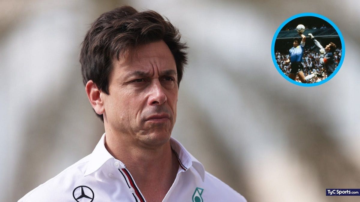 Mercedes Benz boss compared the recent definition of Formula 1 with Maradona’s hand goal to the English