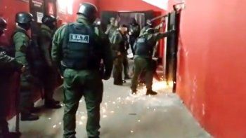 Se halló un búnker de la barra brava en el estadio de Newells.