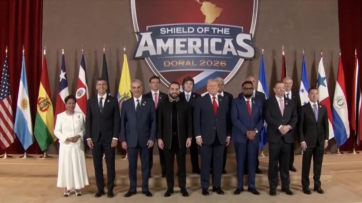 Javier Milei participa de la cumbre 