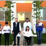 Nueva entrega de viviendas del Bienestar encabezada por Infonavit. Nueva entrega de viviendas del Bienestar encabezada por Infonavit.