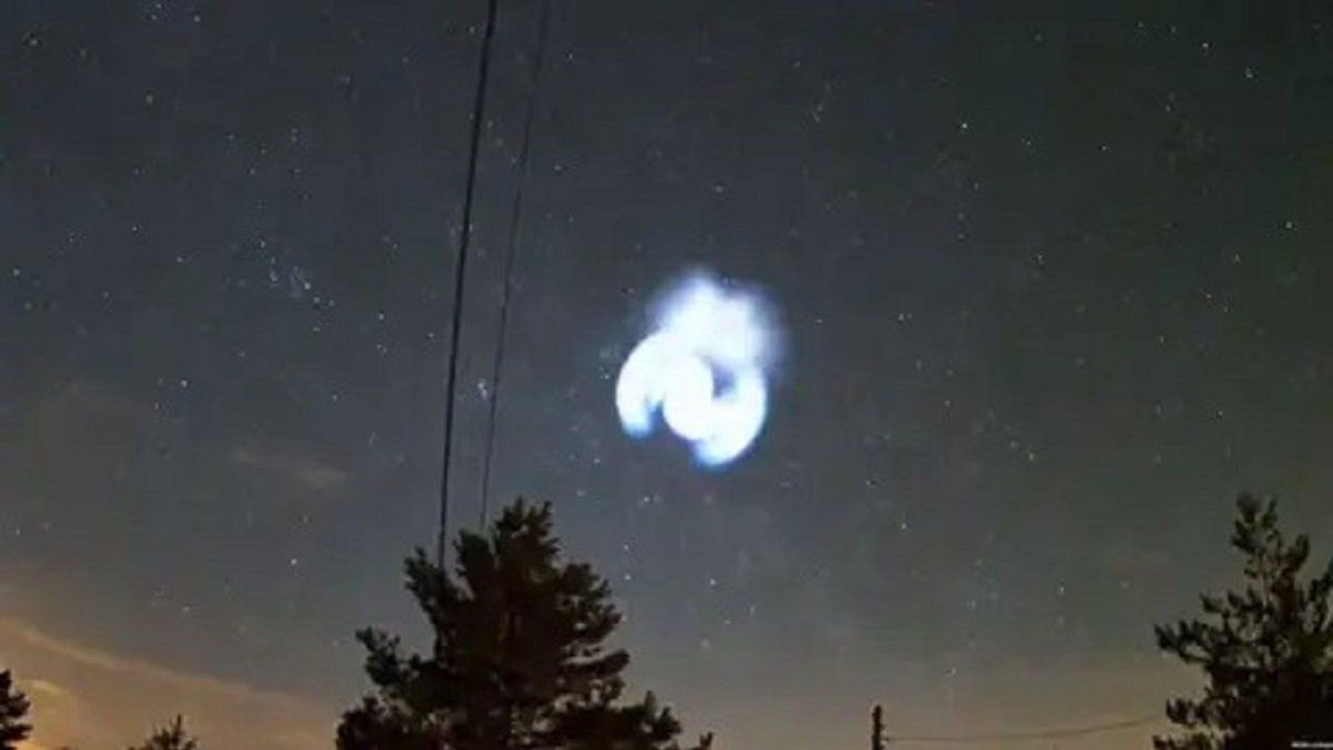 A shocking light spiral surprised all of Europe: what is it about
