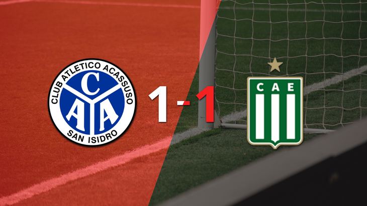 Acassuso rescata un empate ante Excursionistas gracias a un autogol de Rodrigo Figueroa